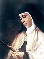 Estampa de la beata María del Sagrario de San Luis Gonzaga]