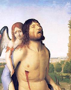[Cristo muerto de Antonello da Mesina. 1475-78]