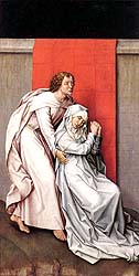 [Díptico de la crucifixión de Rogier van der Weyden. 1460]