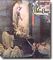 [Cartel de la opera  de Jules Massenet "El Juglar de Nuestra Señora"  de 1902]