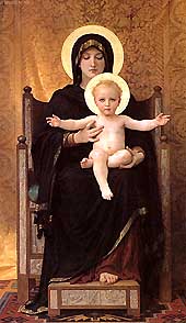 [Virgen con el niño de W. A. Bouguereau]