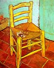 [La silla con pipa de Vicent van Gogh]