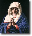 [Virgen rezando de Sassoferrato. 1640]